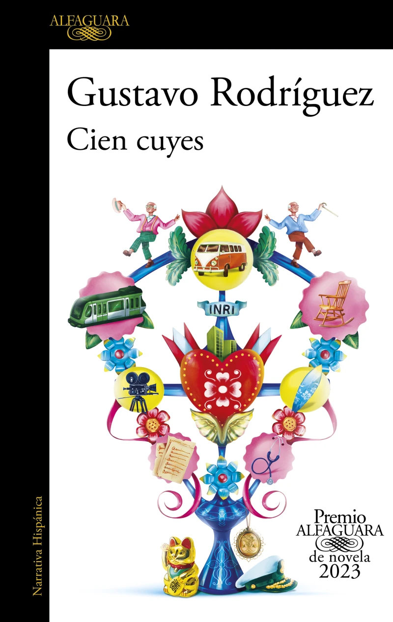 Portada: Cien cuyes (Premio Alfaguara de novela 2023)