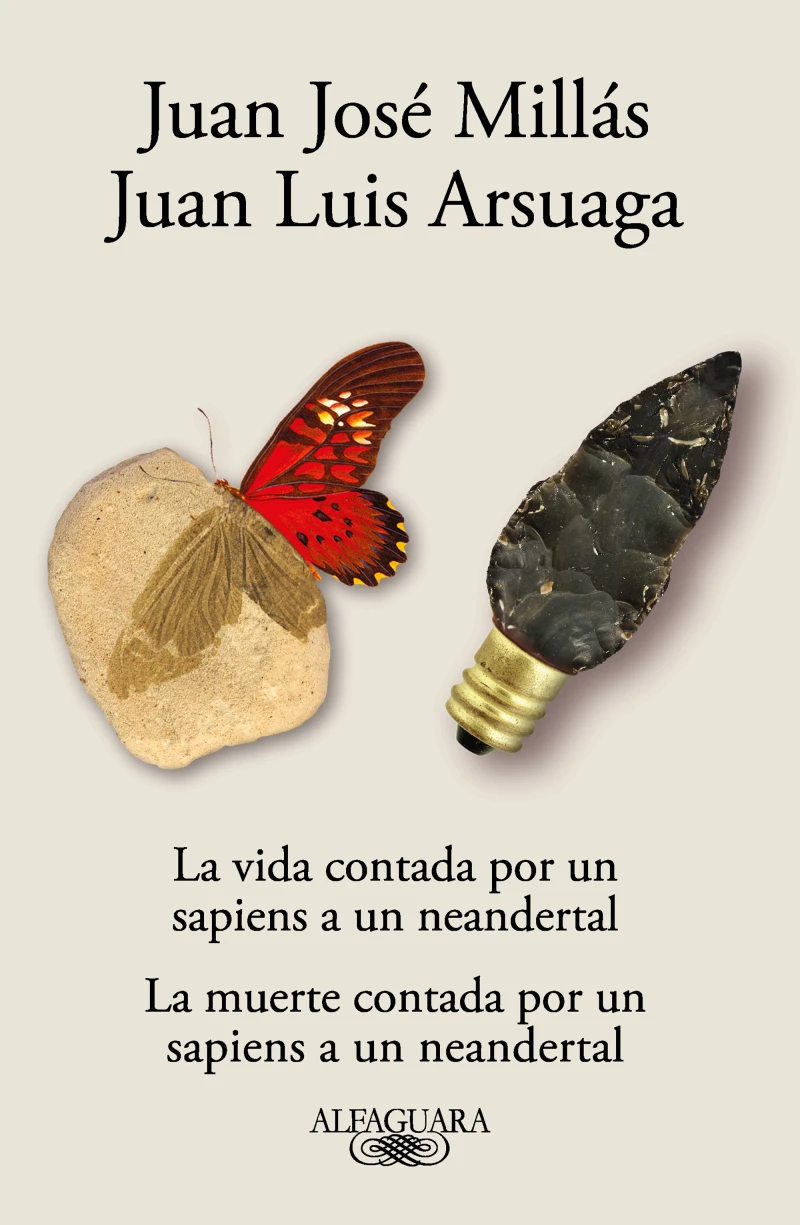 Portada: Estuche La vida y la muerte contadas por un sapiens a un neandertal (De un sapiens a un neandertal)