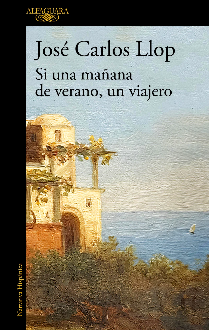 Portada: Si una mañana de verano, un viajero