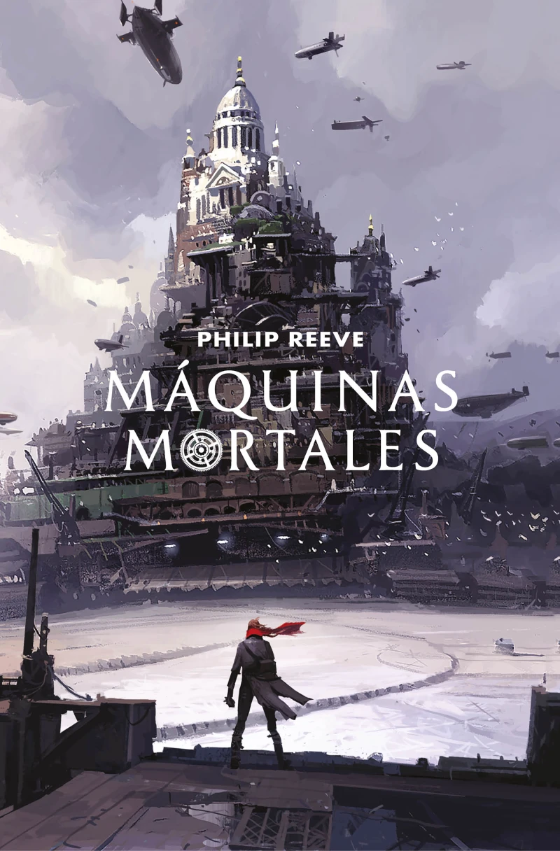 Portada: Máquinas mortales (Mortal Engines 1)