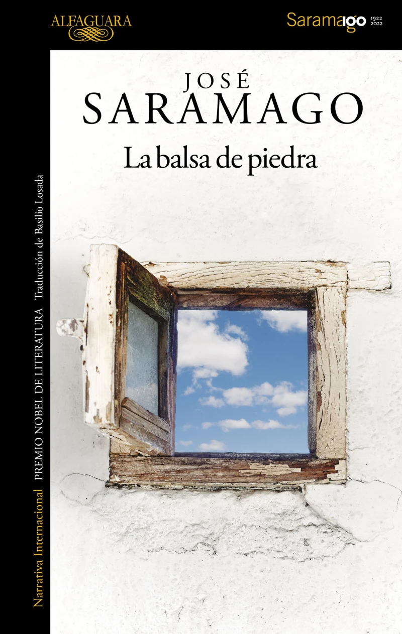 Portada: La balsa de piedra