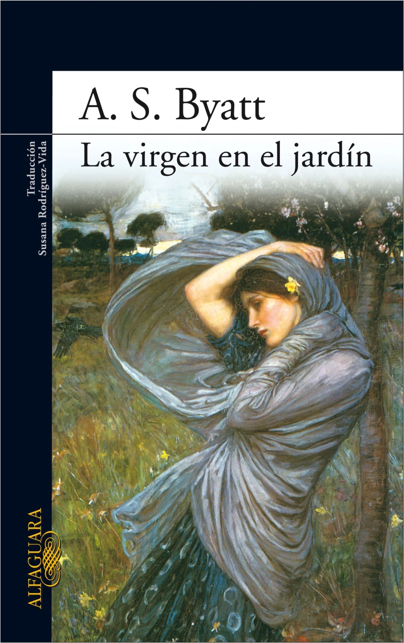 Portada: La virgen en el jardín