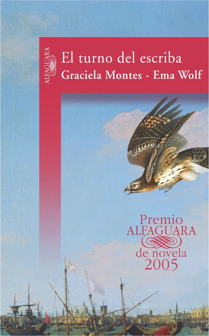 Portada: El turno del escriba (Premio Alfaguara de novela 2005)