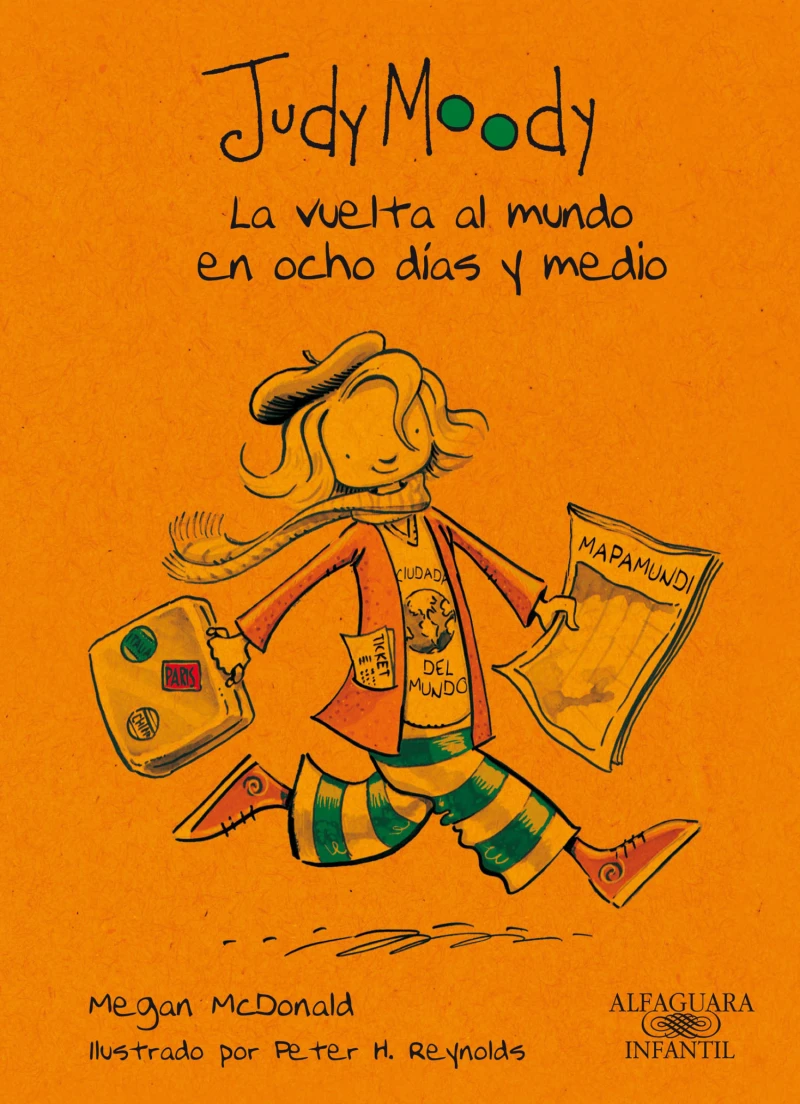 Portada: Judy Moody 7 - La vuelta al mundo en ocho días y medio