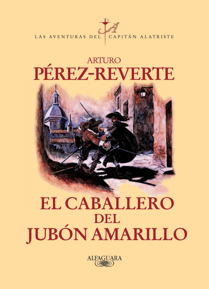 Portada del tomo 5: El caballero del jubón amarillo