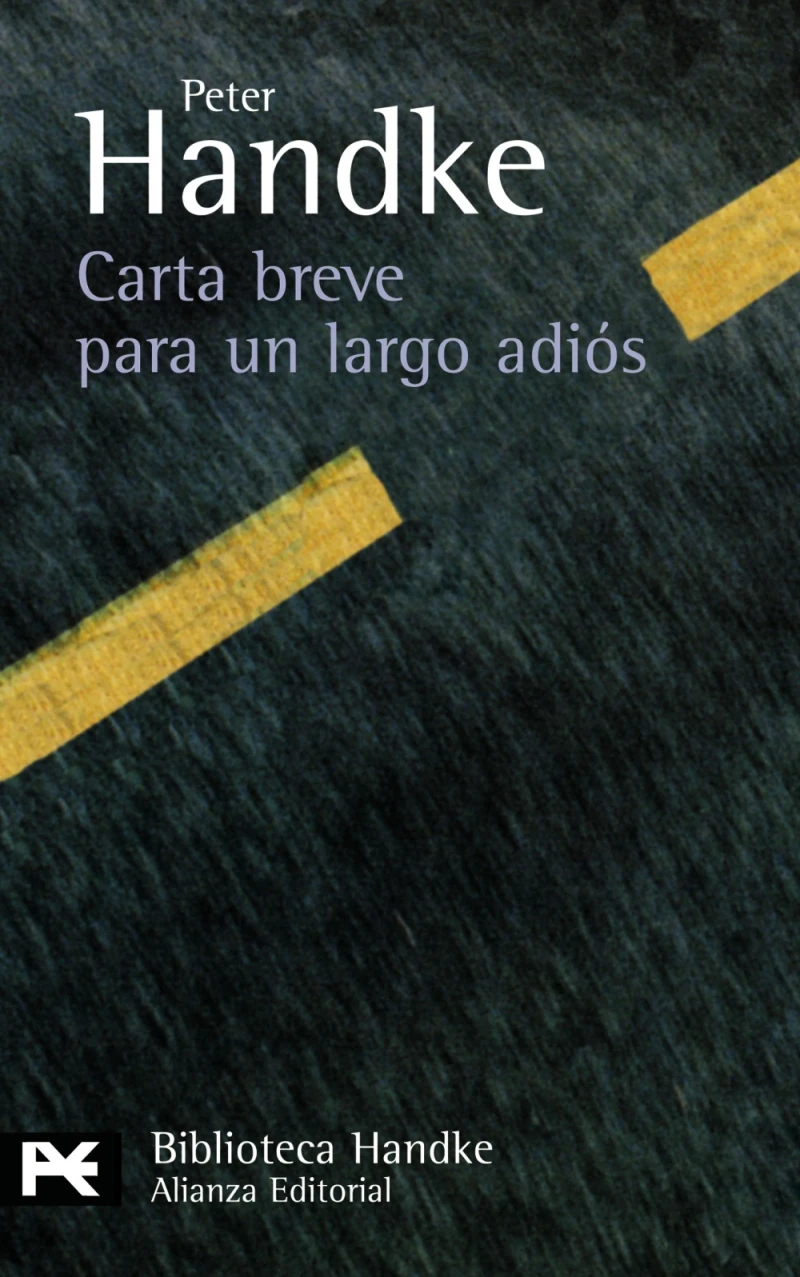 Portada: Carta breve para un largo adiós
