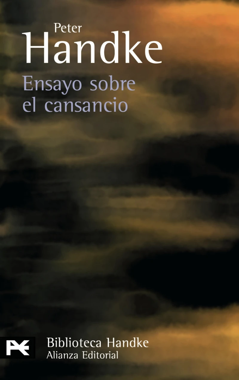 Portada: Ensayo sobre el cansancio