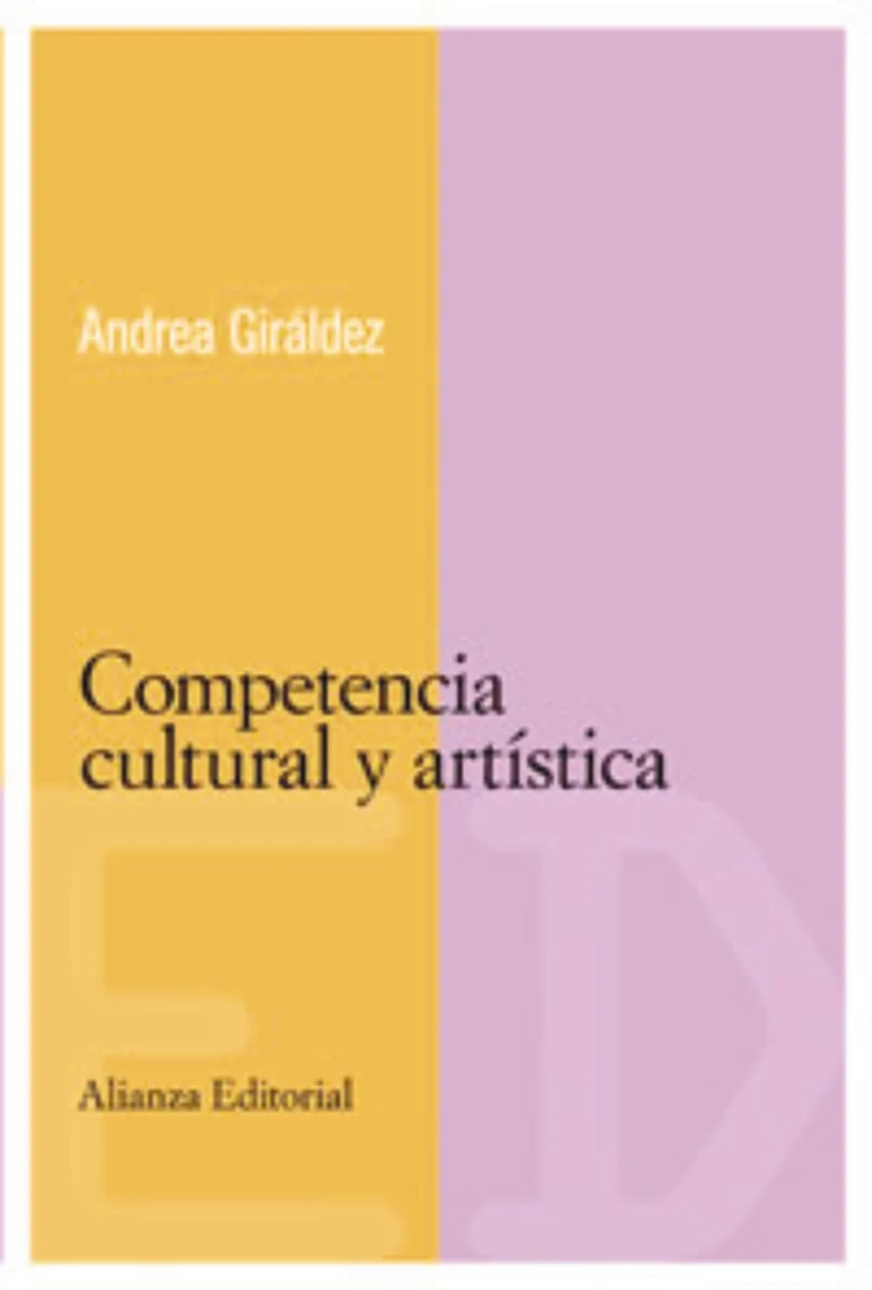 Portada: Competencia cultural y artística