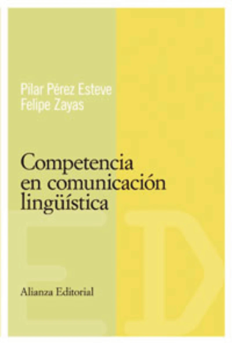 Portada: Competencia en la comunicación lingüística
