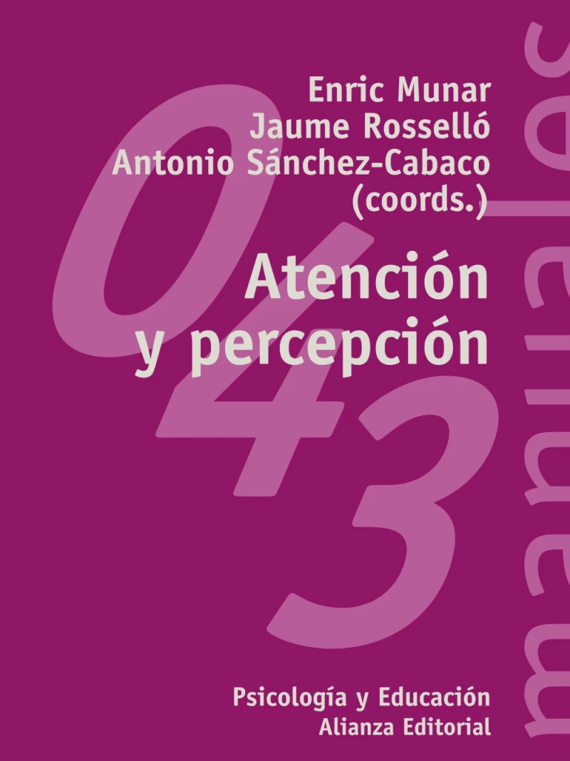 Portada: Atención y percepción