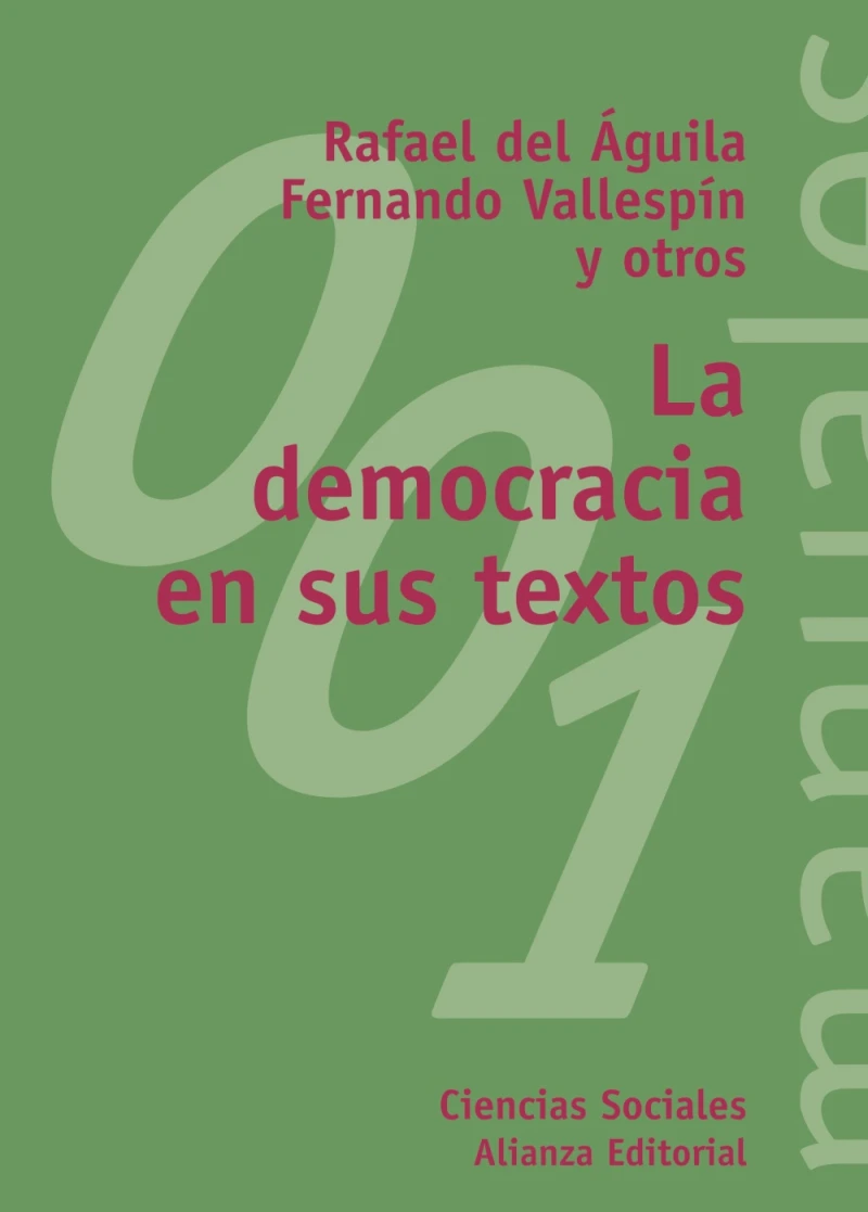 Portada: La democracia en sus textos