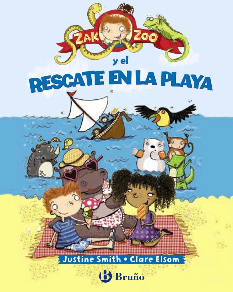 Portada: Zak Zoo y el rescate en la playa