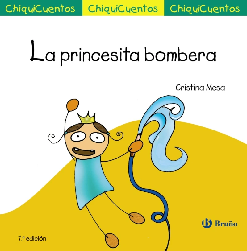 Portada: La princesita bombera