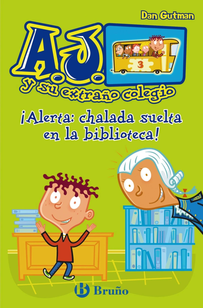 Portada: ¡Alerta: chalada suelta en la biblioteca!