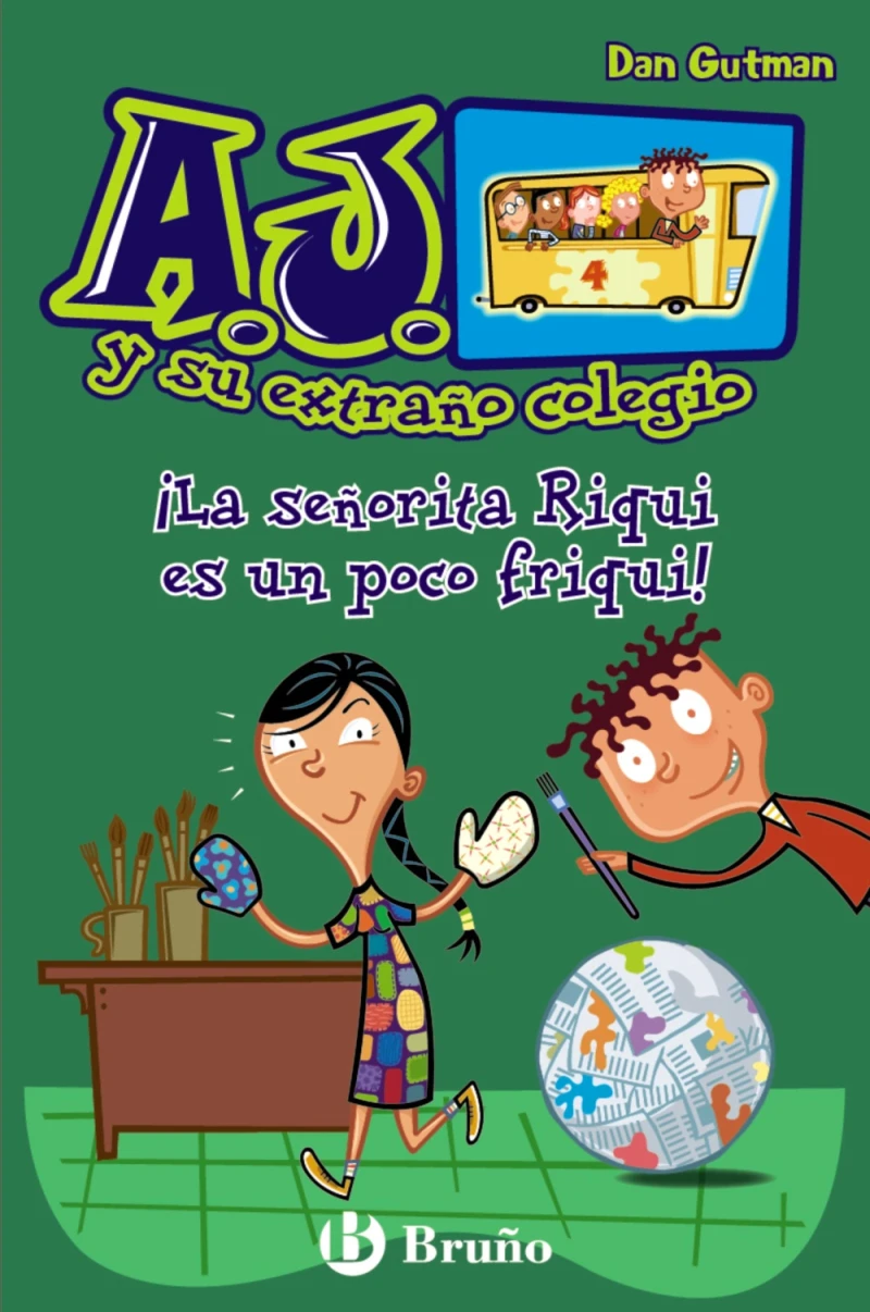 Portada: ¡La señorita Riqui es un poco friqui!