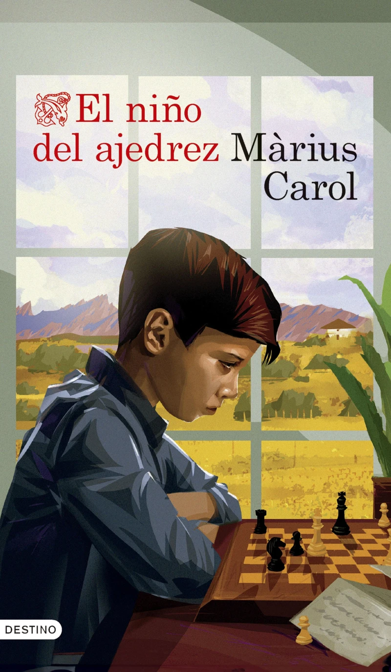 Portada: El niño del ajedrez