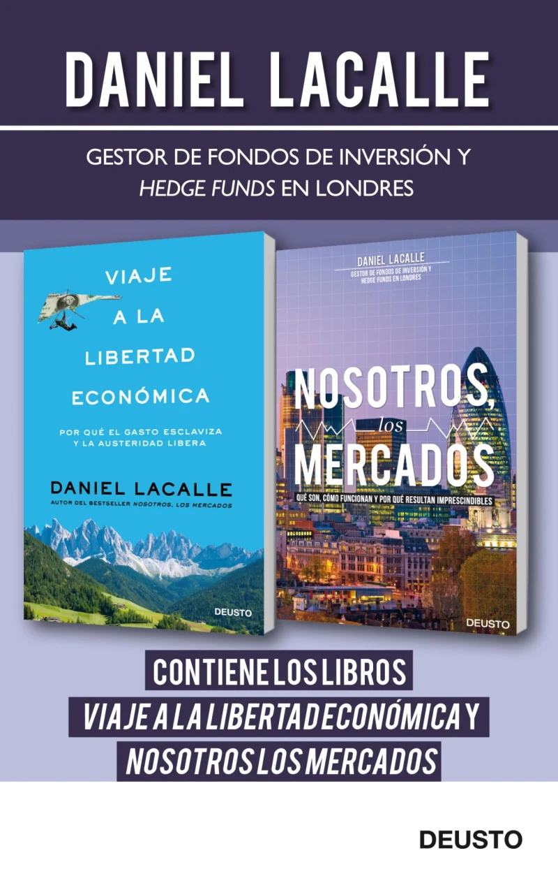 Portada: Viaje a la libertad económica + Nosotros los mercados (pack)