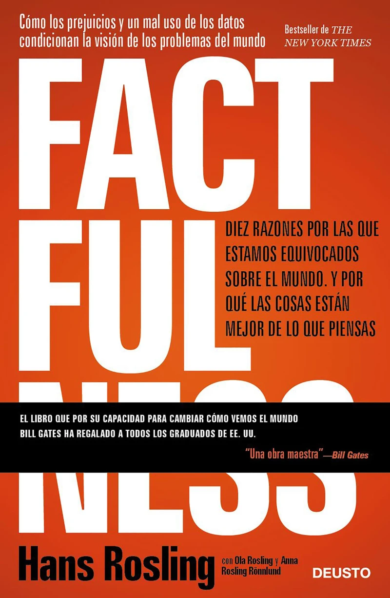Portada: Factfulness