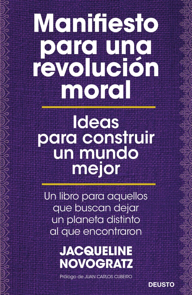 Portada: Manifiesto para una revolución moral