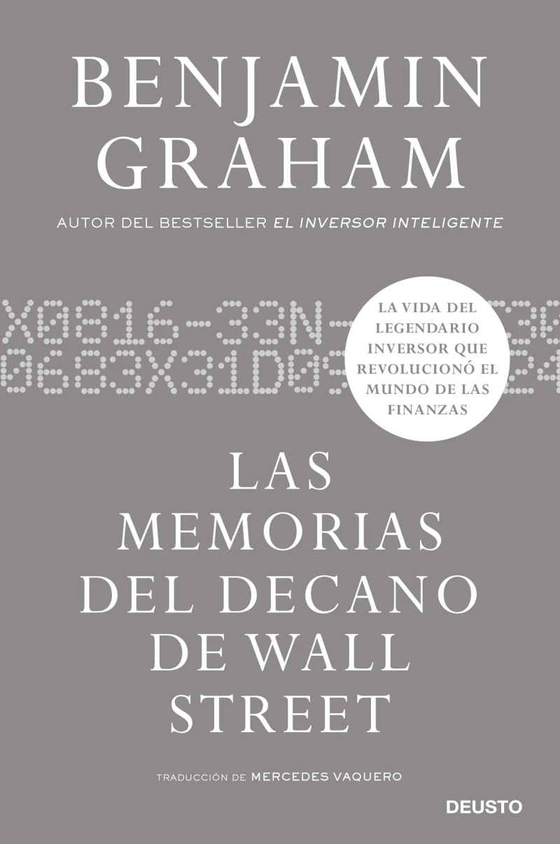 Portada: Las memorias del decano de Wall Street