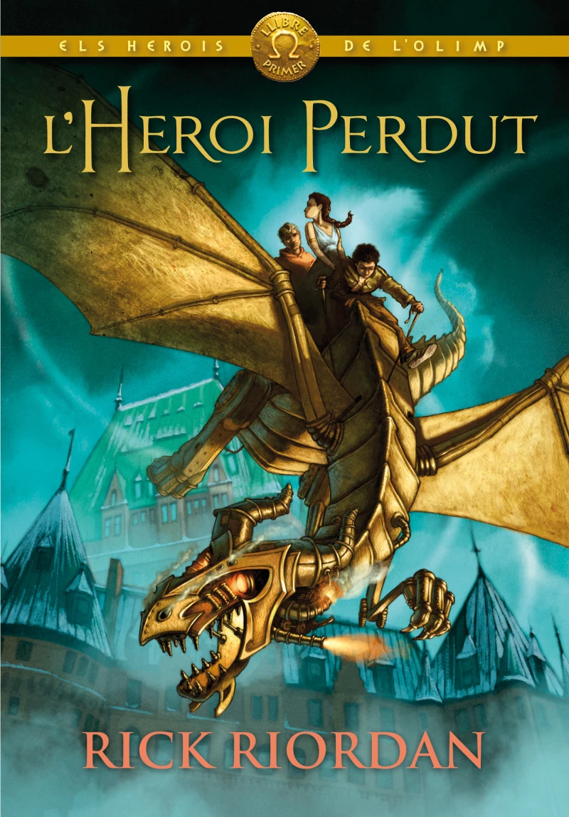 Portada: ELS HEROIS DE L'OLIMP 1: L'heroi perdut
