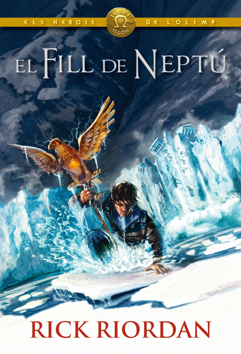 Portada: ELS HEROIS DE L'OLIMP 2: El fill de Neptú