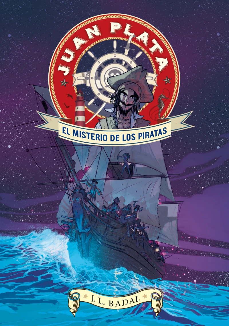 Portada: Juan Plata 1. El misterio de los piratas