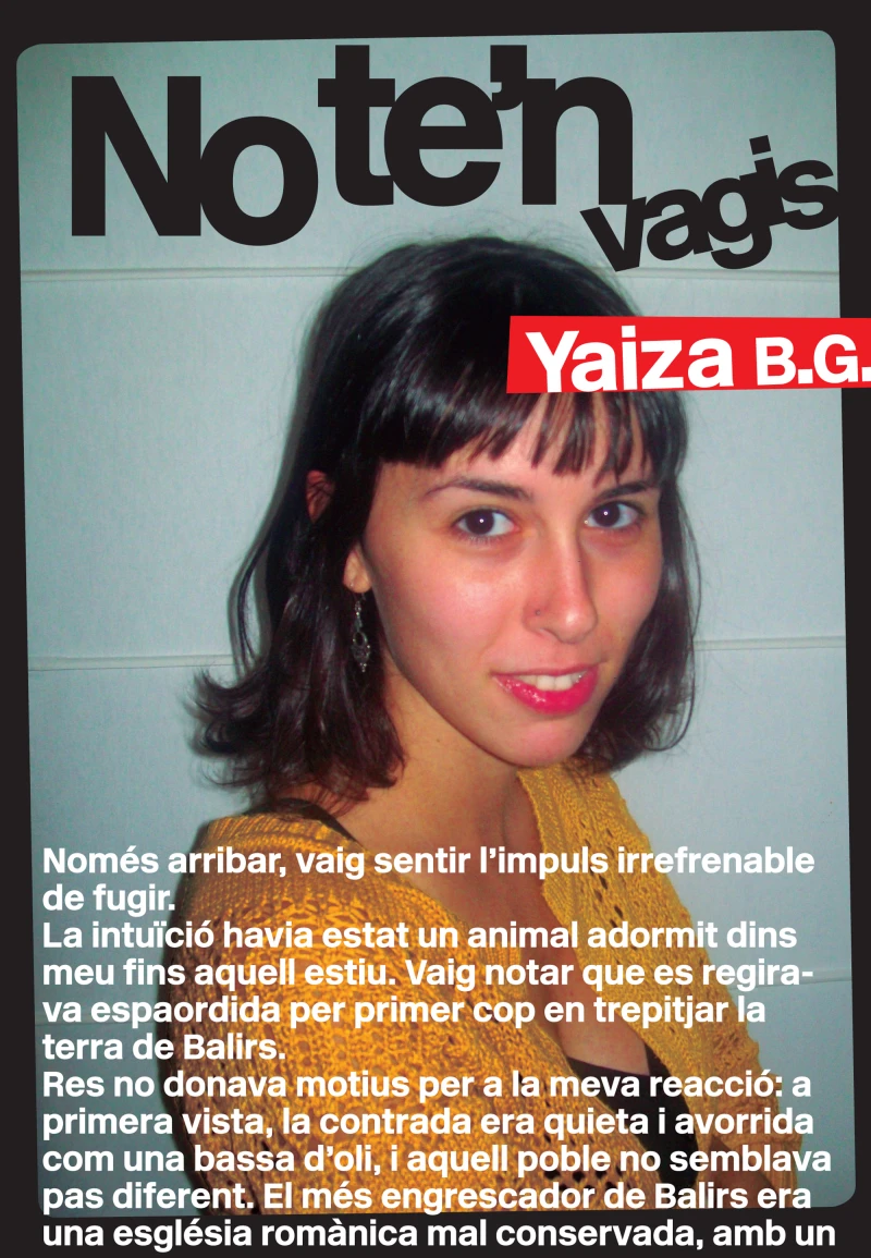 Portada: No te'n vagis