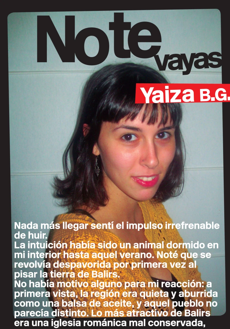 Portada: No te vayas