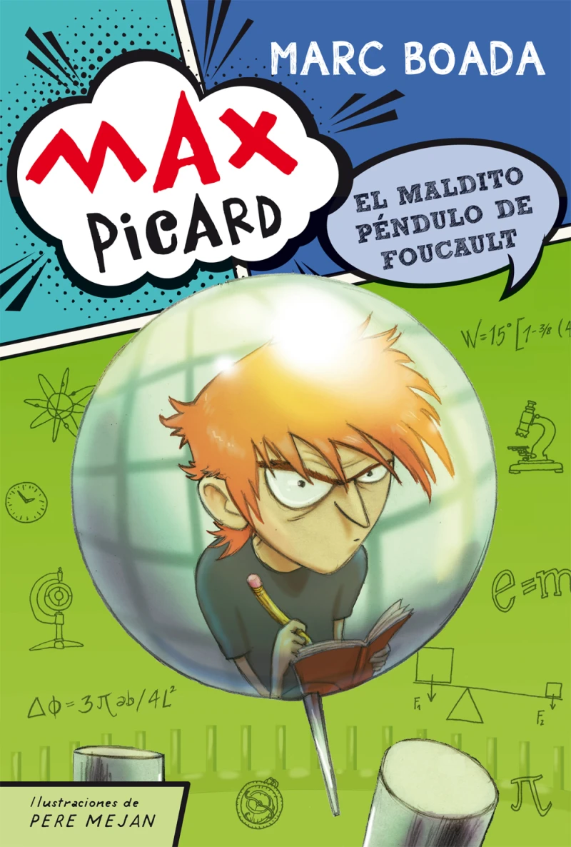 Portada: Max picard y el maldito péndulo de fo