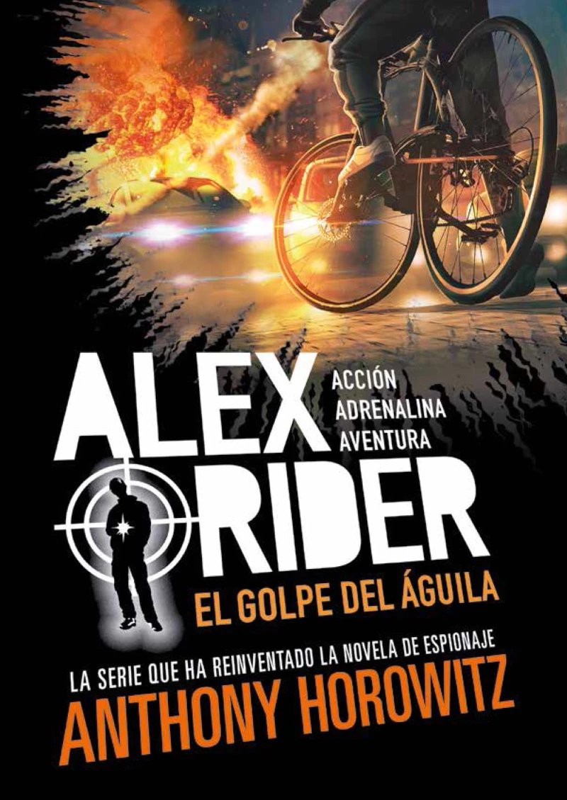 Portada: Alex Rider 4. El golpe del águila