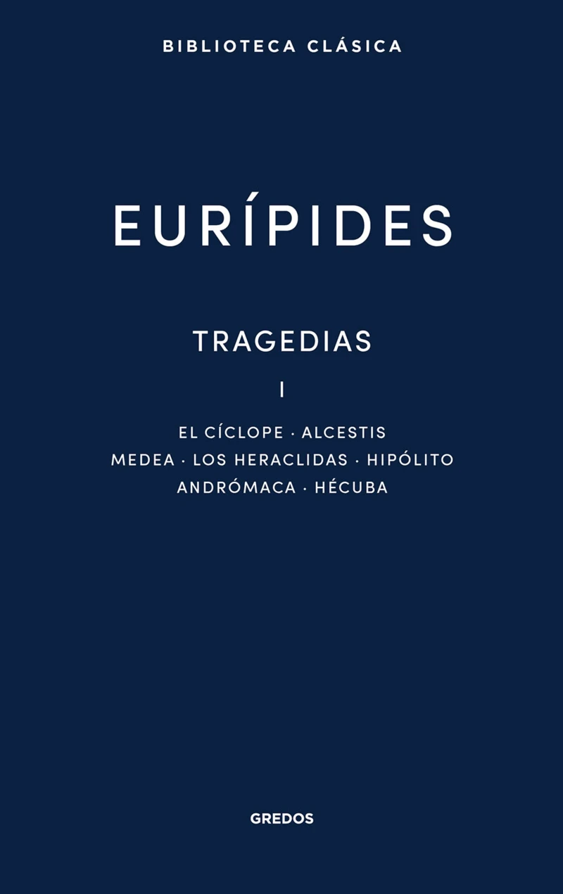 Portada: Tragedias I