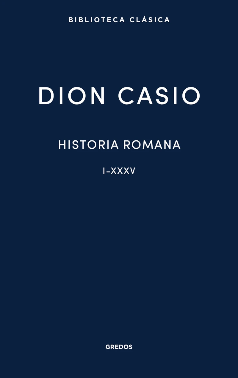 Portada: Historia romana. Libros I-XXXV