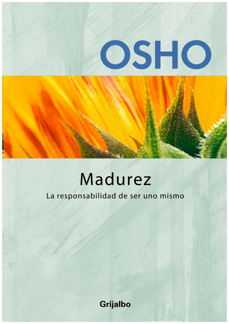 Portada: Madurez (Claves para una nueva forma de vivir)