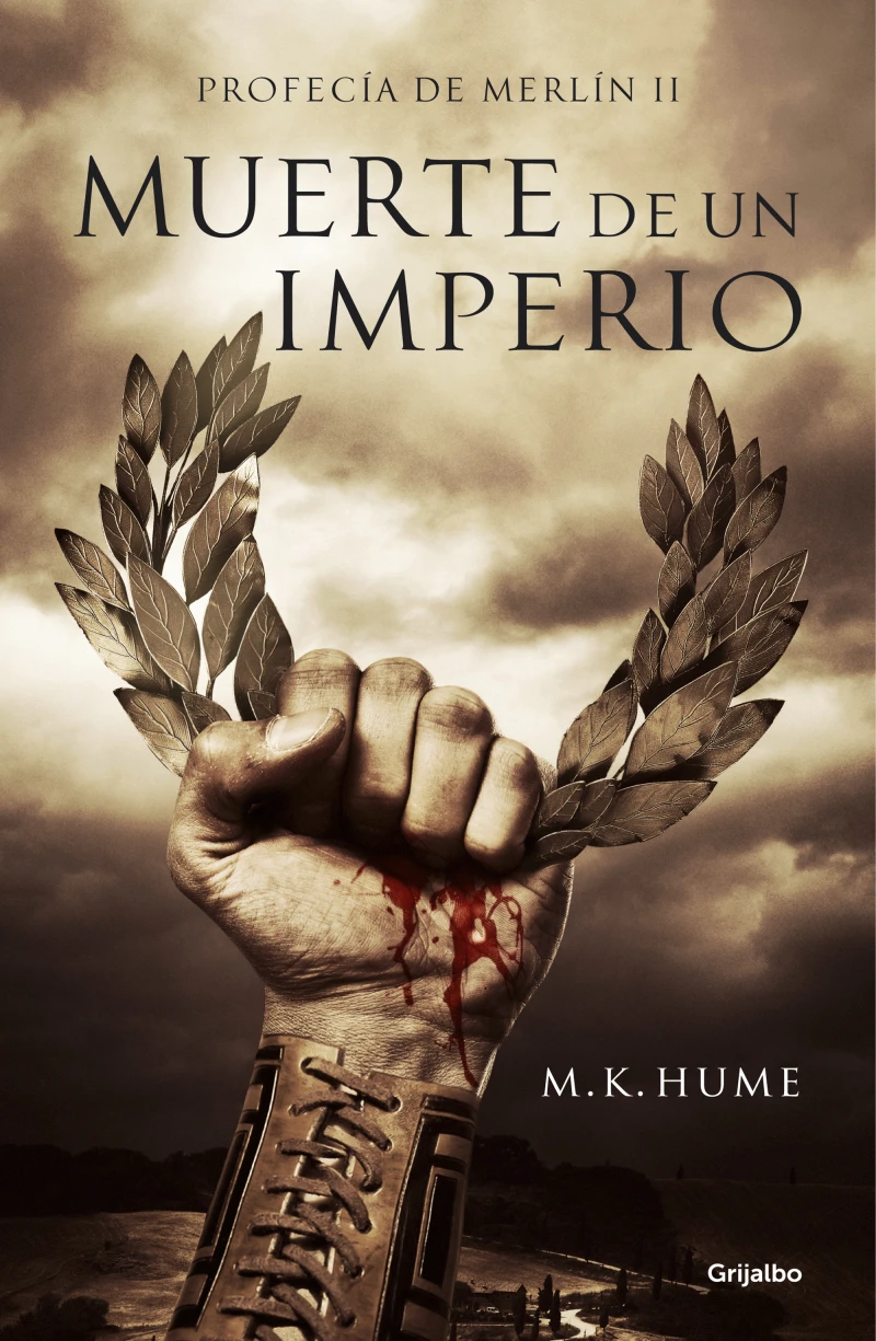 Portada: Muerte de un imperio (Profecía de Merlín 2)