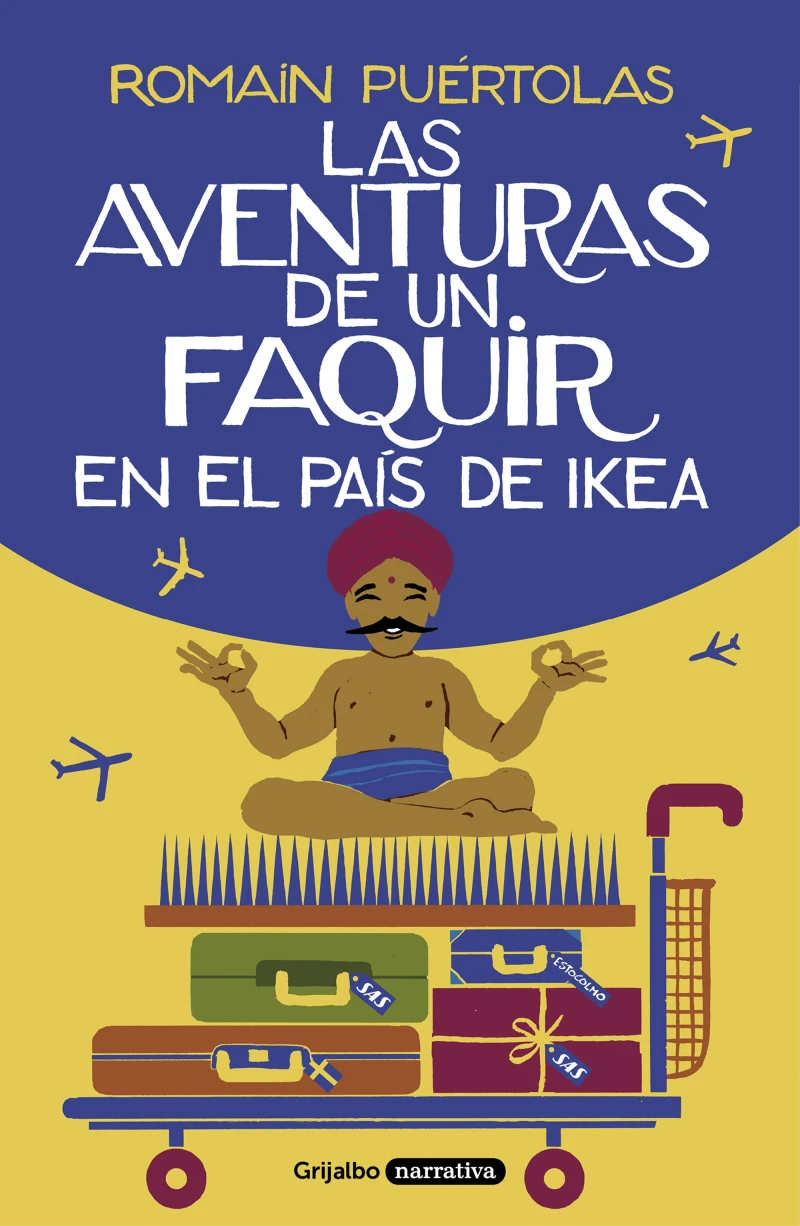 Portada: Las aventuras de un faquir en el país de Ikea
