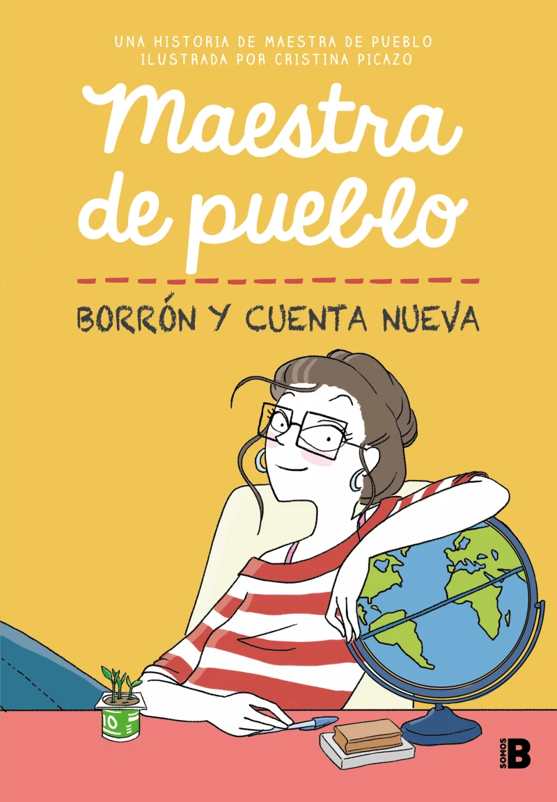 Portada: Maestra de pueblo. Borrón y cuenta nueva