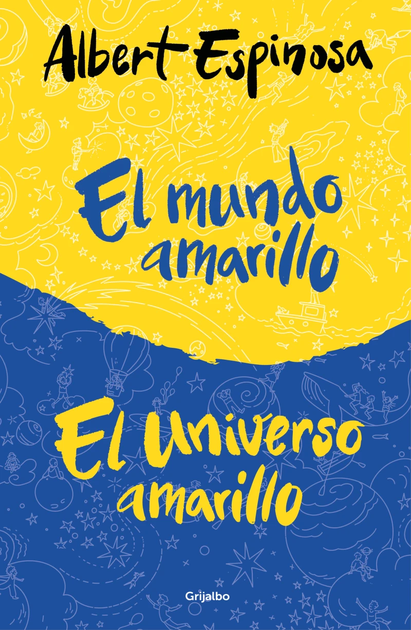 Portada: Estuche El universo amarillo y El mundo amarillo