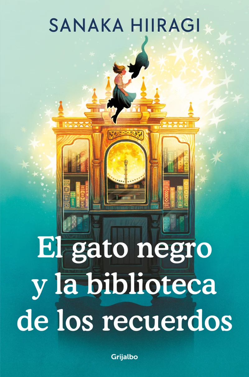 Portada: El gato negro y la biblioteca de los recuerdos