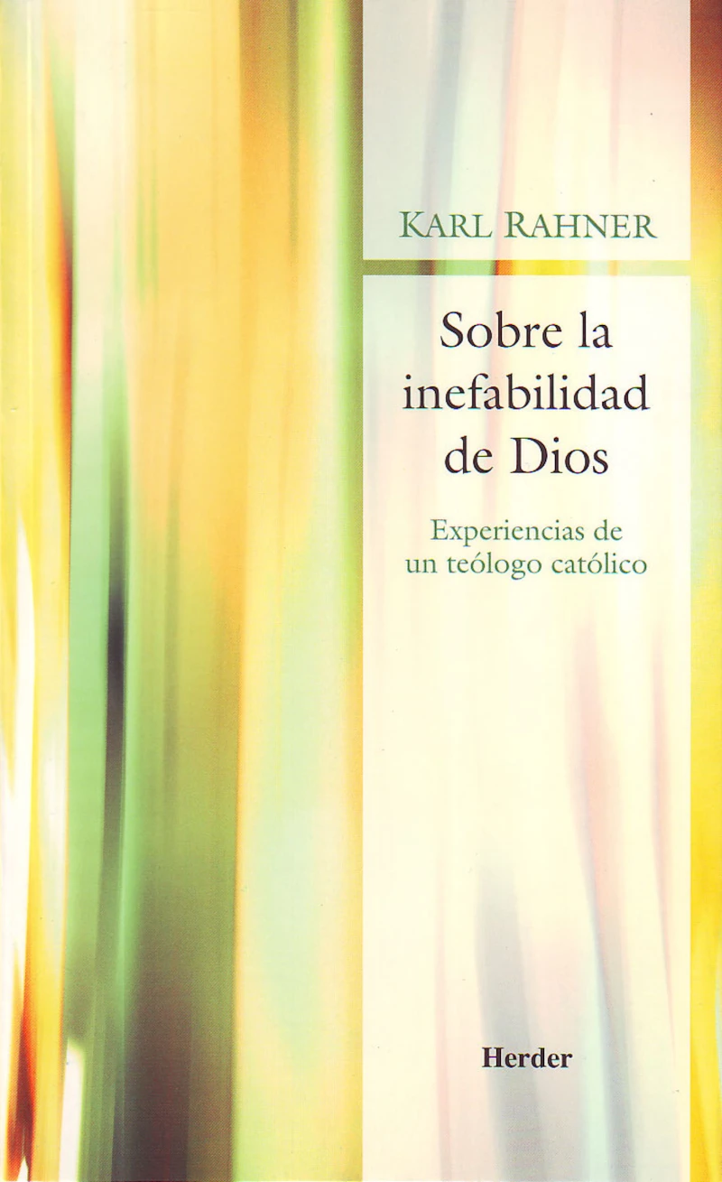 Portada: Sobre la inefabilidad de Dios