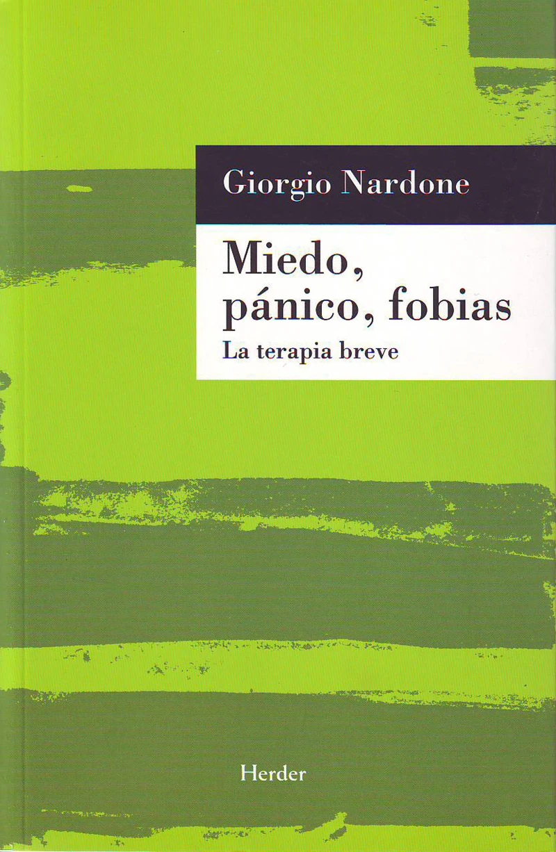Portada: Miedo, pánico, fobias