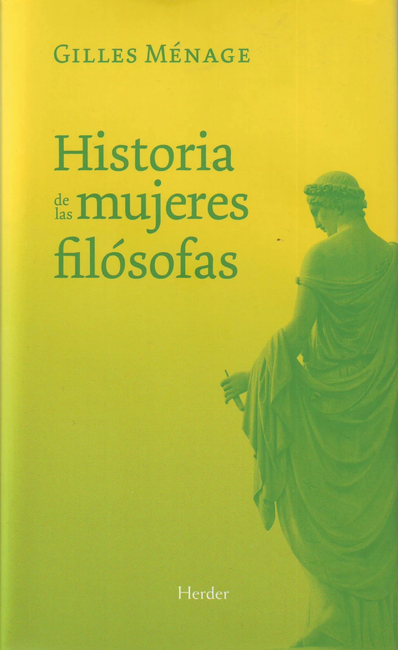 Portada: Historia de las mujeres filósofas