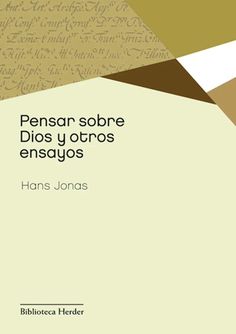 Portada: Pensar sobre Dios y otros ensayos