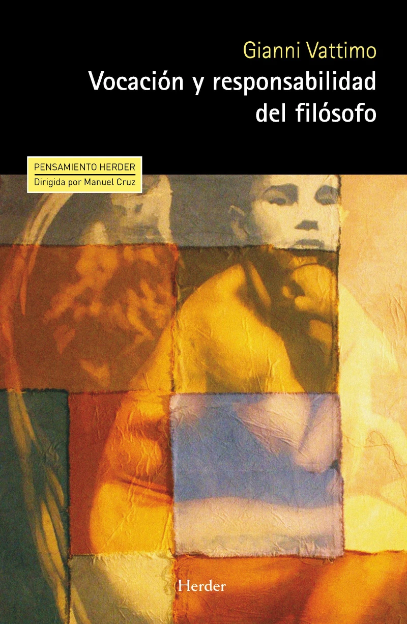Portada: Vocación y responsabilidad del filósofo