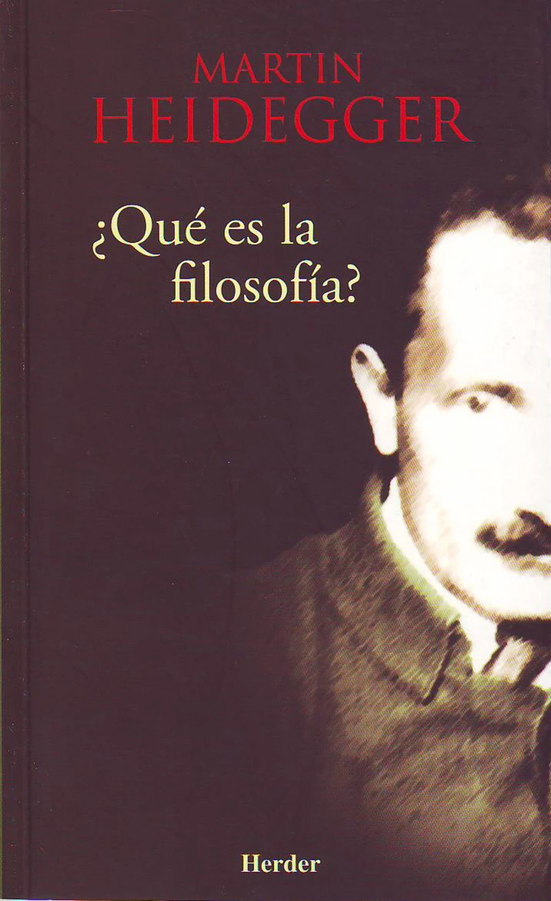 Portada: ¿Qué es la filosofía?