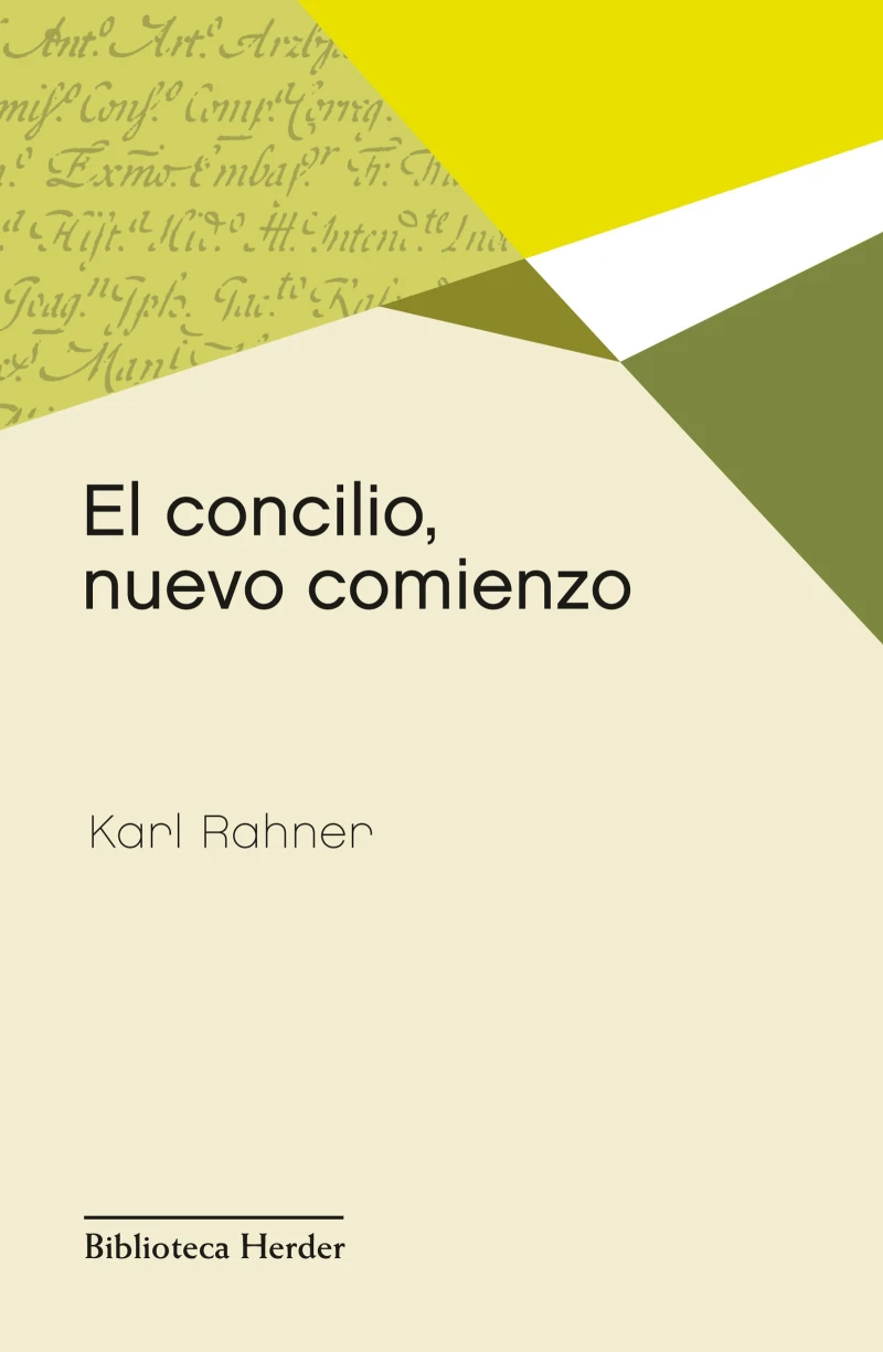 Portada: El concilio, nuevo comienzo