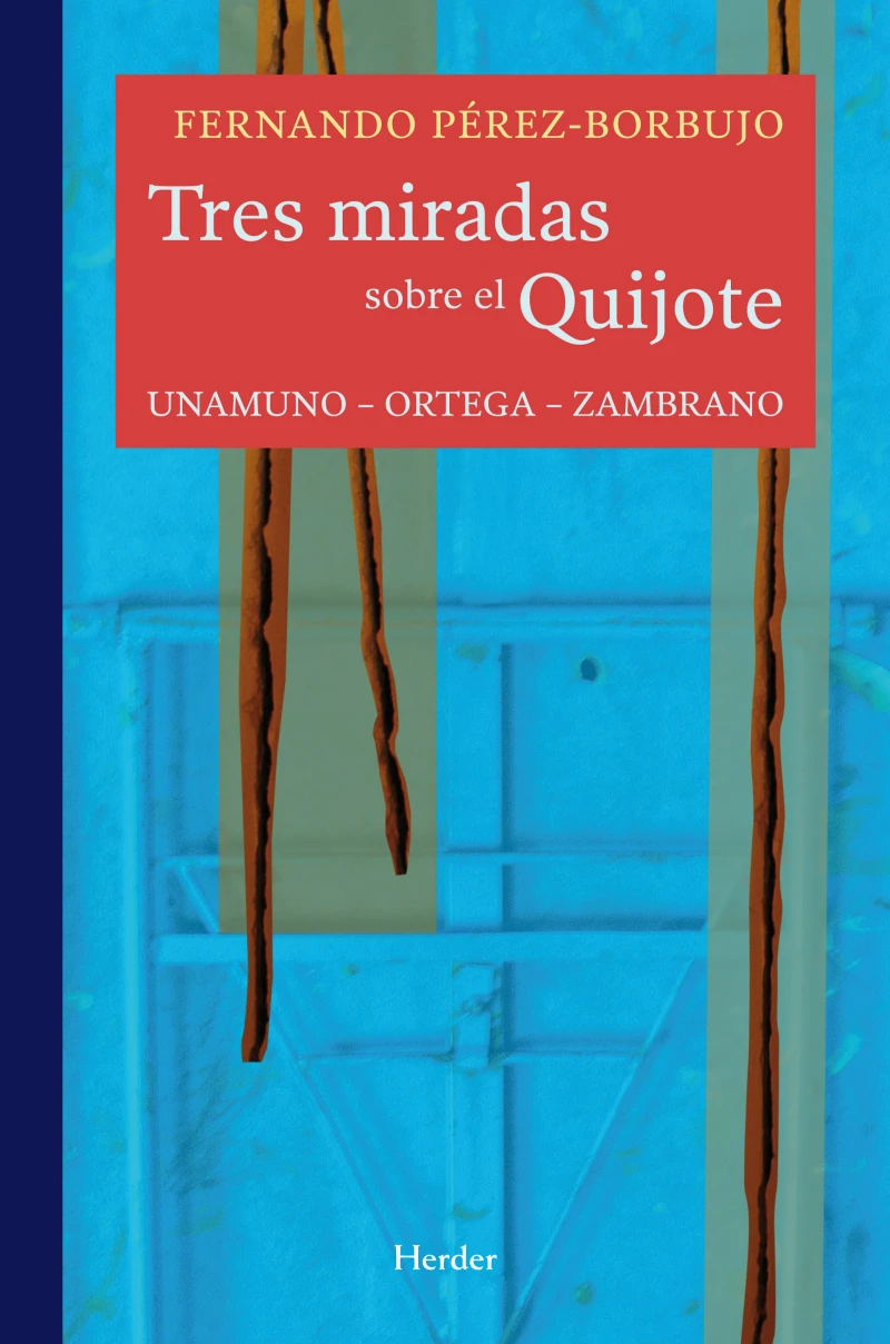 Portada: Tres miradas sobre el Quijote