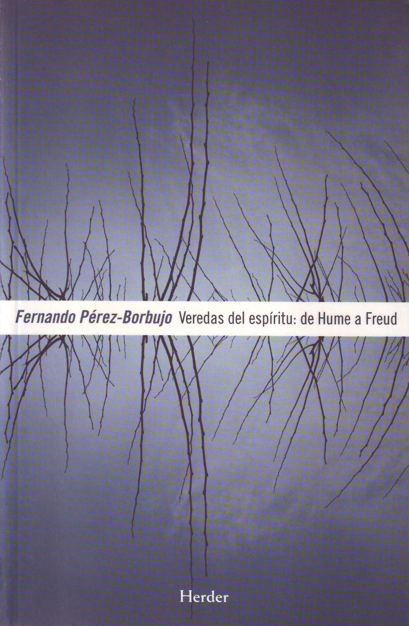 Portada: Veredas del espíritu: de Hume a Freud
