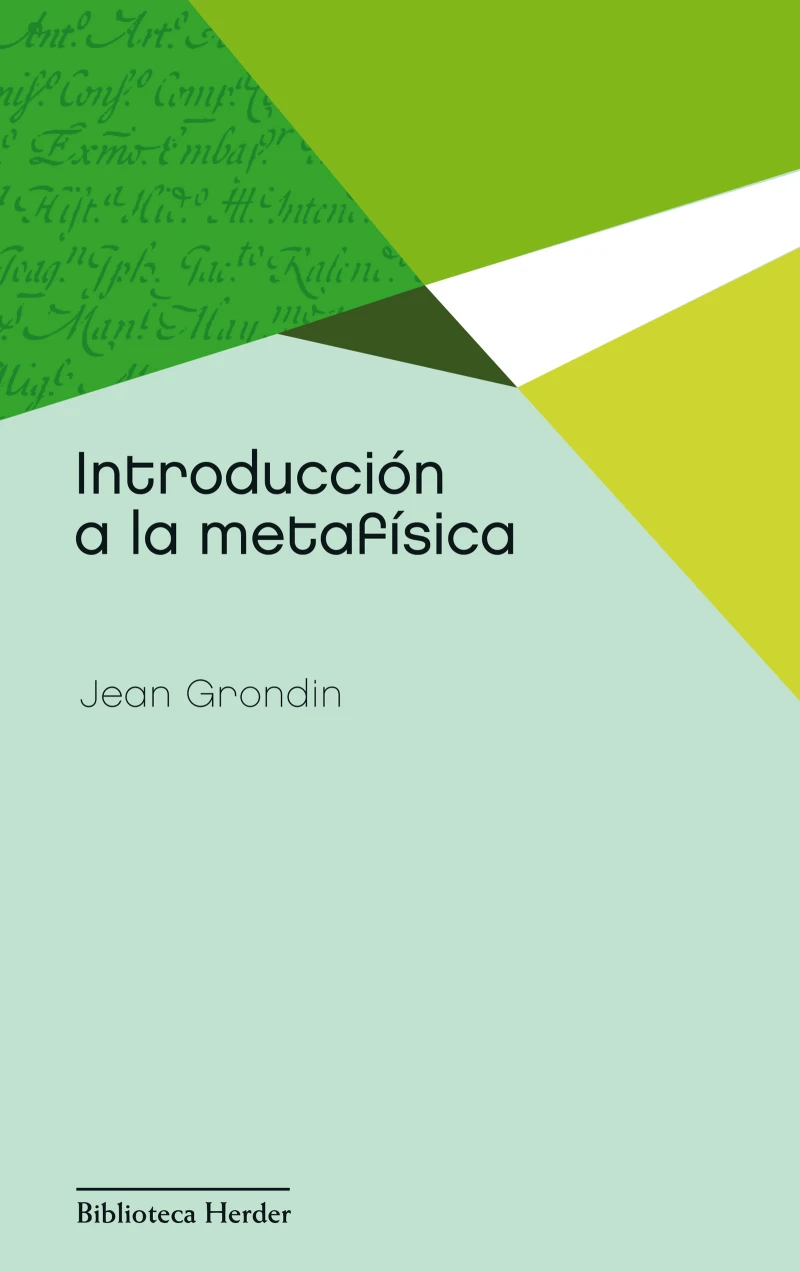 Portada: Introducción a la metafísica