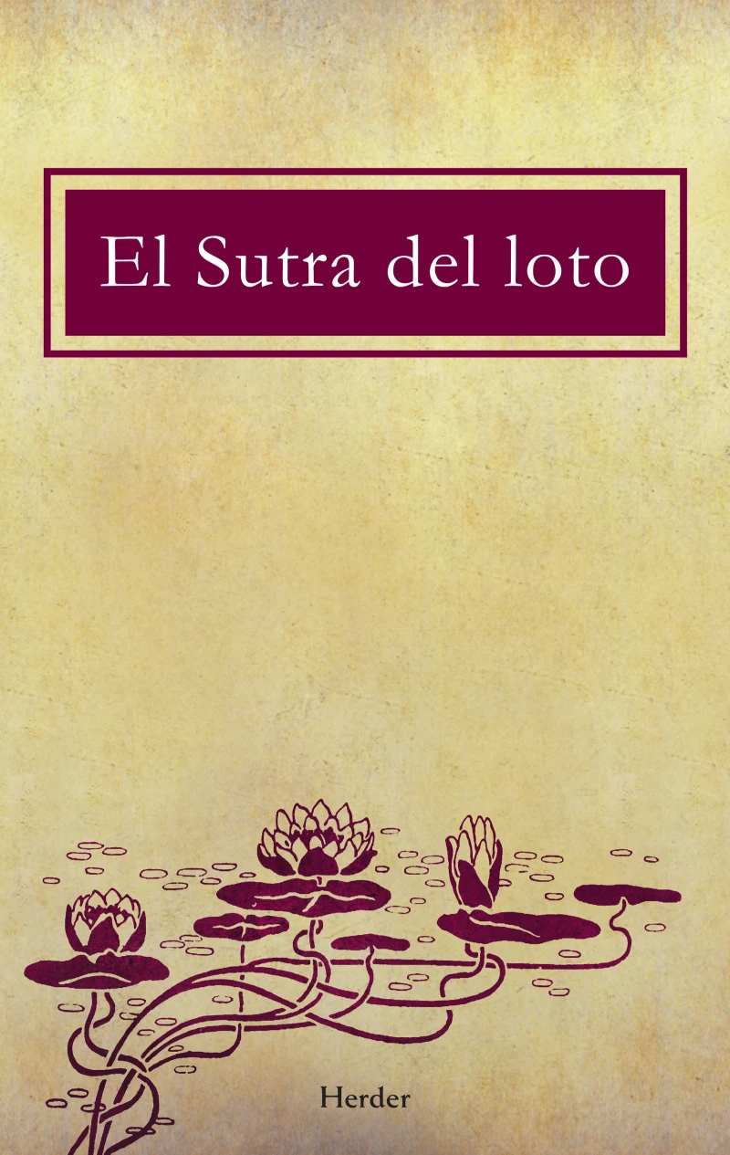 Portada: El sutra del loto